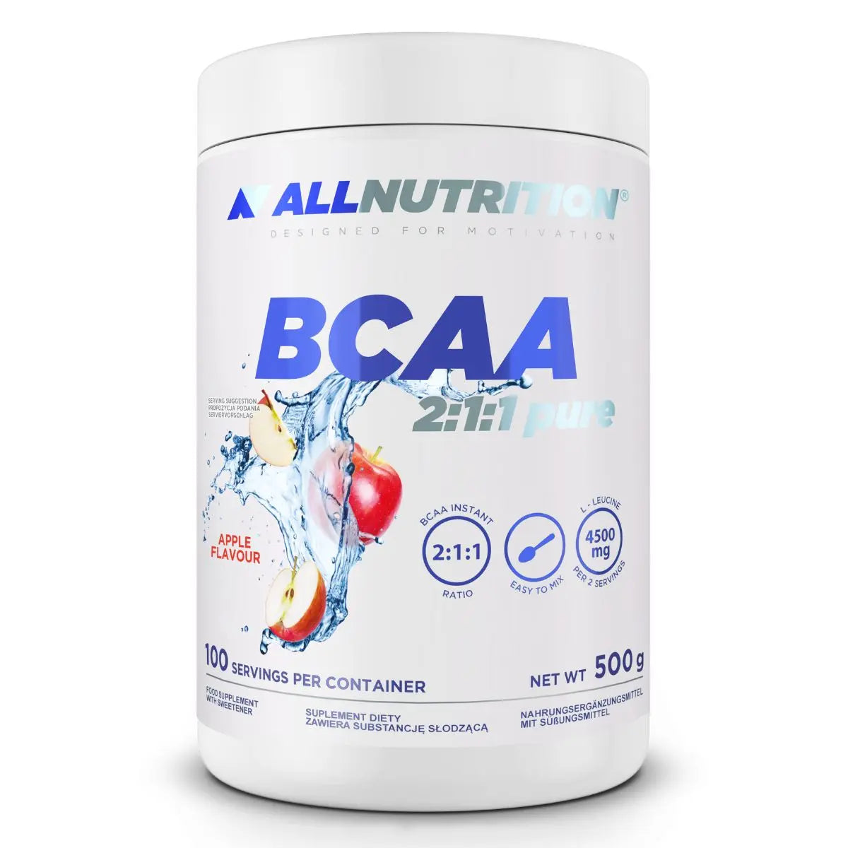 ALLNUTRITION BCAA 2:1:1 PURE 500 g ALLNUTRITION