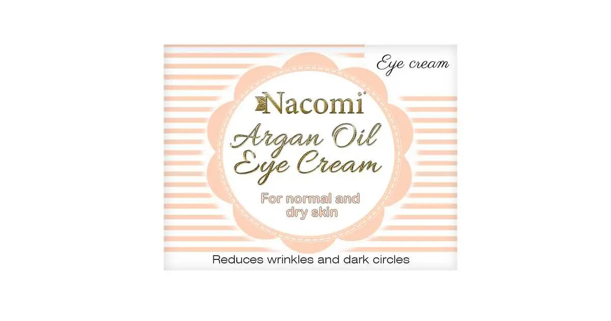 Nacomi Natural Argan Eye Cream 15 ml NACOMI