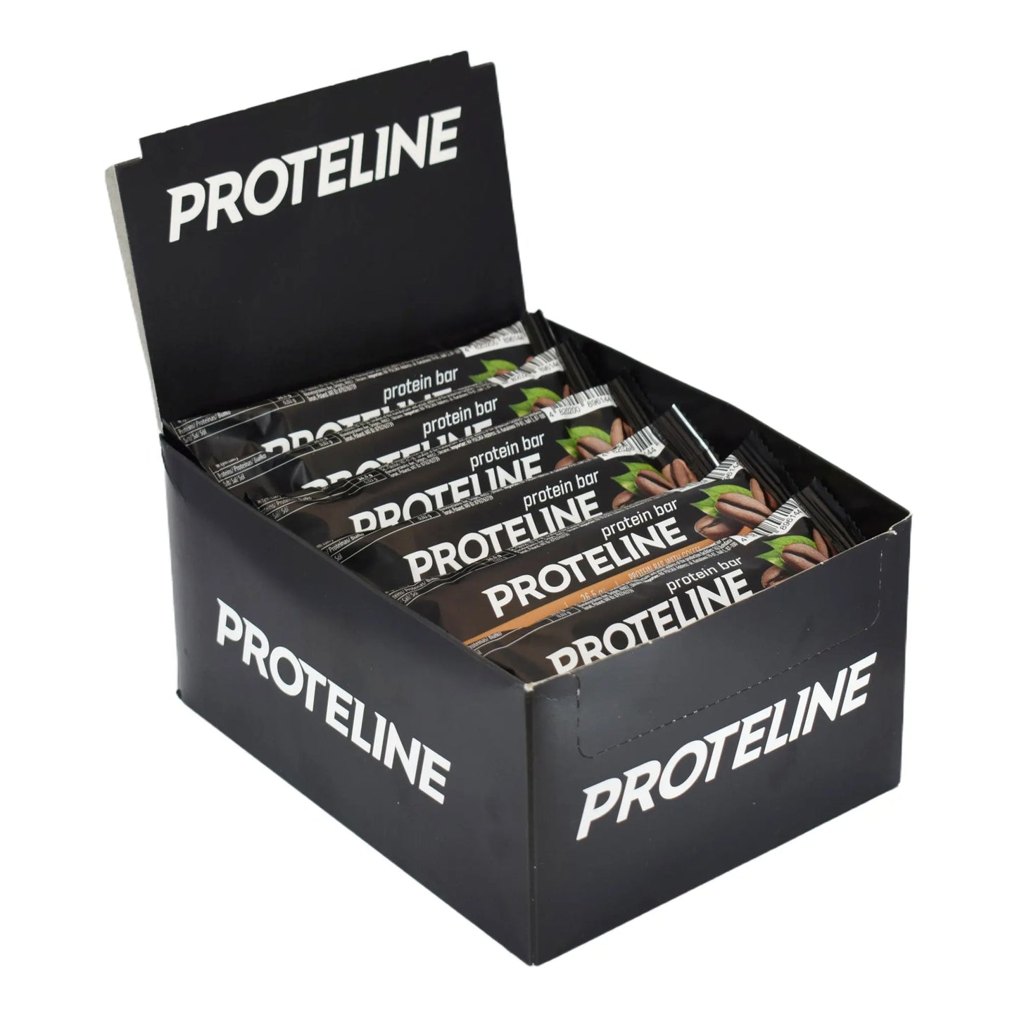 PROTELINE - Protein bar with coffee glazed with confectionery glaze (40g) PROTELINE