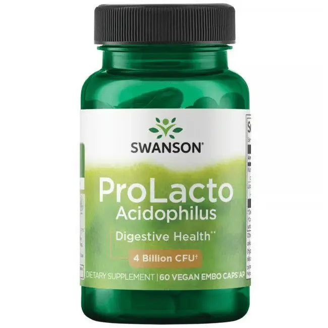 Swanson ProLacto Acidophilus - 60 vegan capsules SWANSON