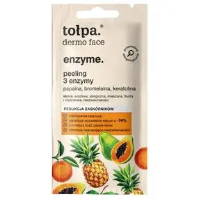 TOŁPA Dermo Face Enzyme Facial Peeling – 3 Enzymes – Blackhead Reduction 8 ml TOŁPA