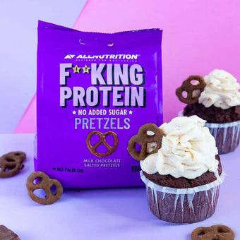 compare product ALLNUTRITION FITKING PROTEIN PRETZELS 110 g