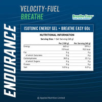 Applied Nutrition Breathe Isotonic Energy Gel - 60 ml Applied Nutrition