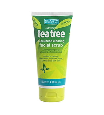 compare product Beauty Formulas Tea Tree puhastav näokoorija  150 ml