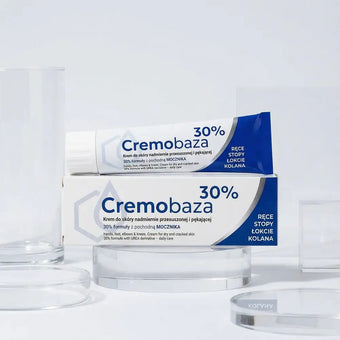 compare product CREMOBAZA 30% Urea Cream for Hands, Feet, Elbows & Knees 30 g