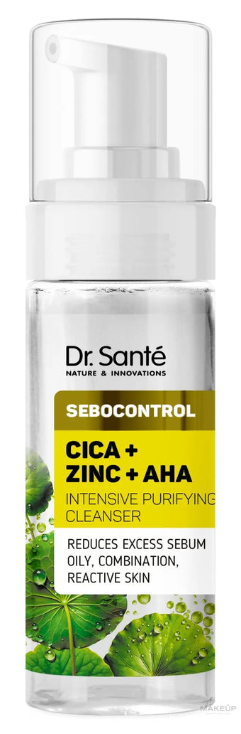 compare product DR.SANTE Sebocontrol Intensive Cleansing Foam Cica + Zinc + AHA 150 ml