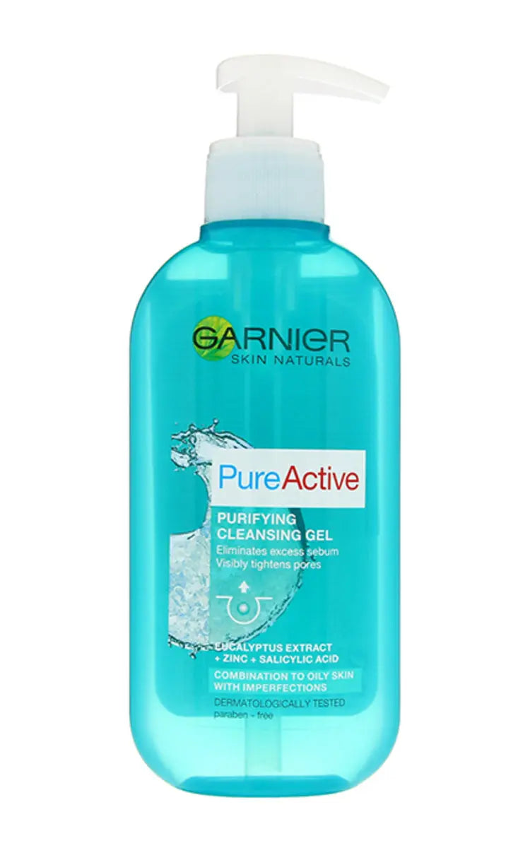 GARNIER Skin Naturals Pure Skin Deep Cleansing Gel Pore Tapering 200 ml GARNIER