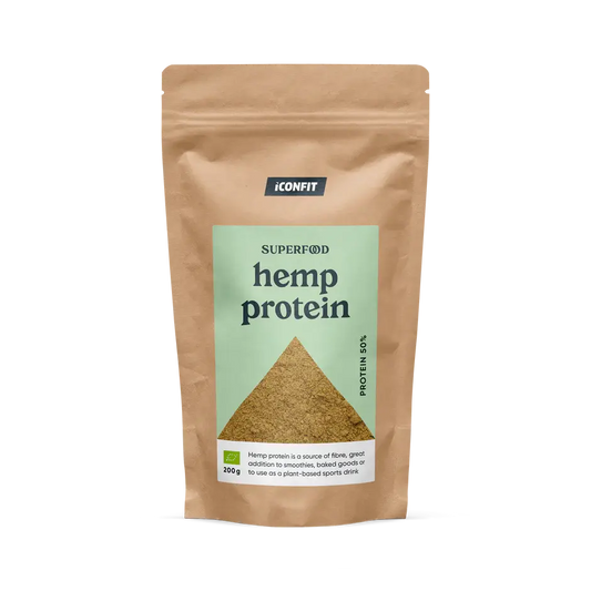 ICONFIT Superfoods Organic Hemp Protein 50% 200g ICONFIT