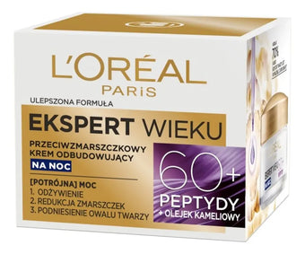 compare product LOREAL Expert Age 60+ Anti-wrinkle Rebuilding Night Cream 50 ml