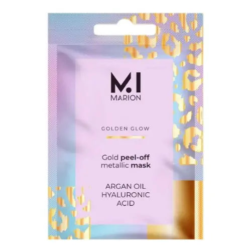 MARION Golden Glow Metallic Gold Peel-Off Face Mask 6 g MARION
