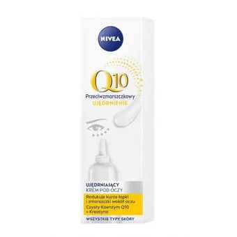 compare product NIVEA Q10 nostiprinošs pretgrumbu acu krēms 15 ml