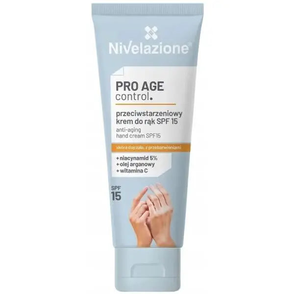 Nivelazione Pro Age Control Anti-Aging Hand Cream SPF15, 50 ml FARMONA