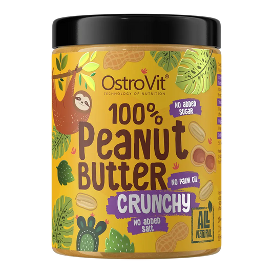 OstroVit Peanut Butter 100% Crunchy 1000 g GO GET FIT