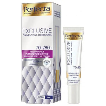 compare product PERFECTA Exclusive 70+/80+ acu un plakstiņu krēms – grumbu un tumšo loku mazināšana 15 ml