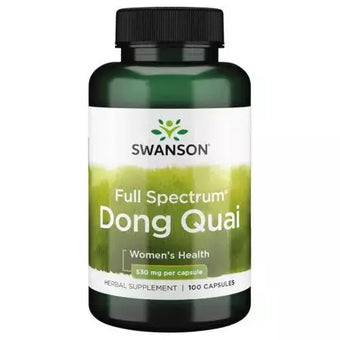 compare product Swanson Dong Quai (Ķīnas Andželika) 530 mg – 100 Kapsulas