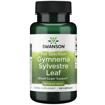 compare product SWANSON GYMNEMA SYLVESTRE LEAF 400 MG 100 capsules