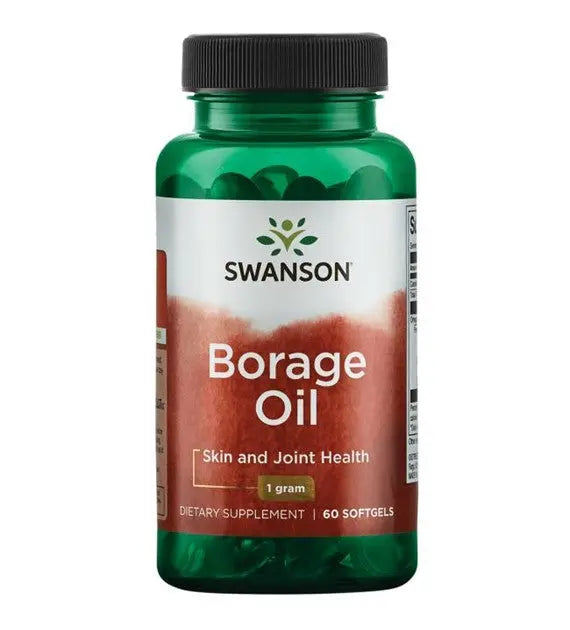 Swanson Borage Oil - 60 softgels SWANSON