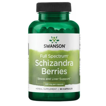 compare product Swanson Full Spectrum Schizandra Berries - 90 capsules
