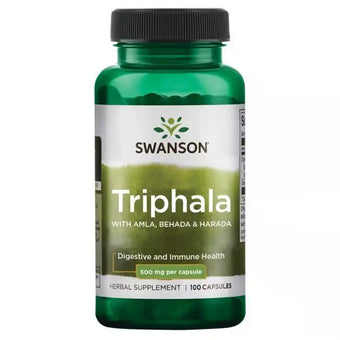compare product Swanson Triphala with Amla, Behada & Harada - 100 capsules