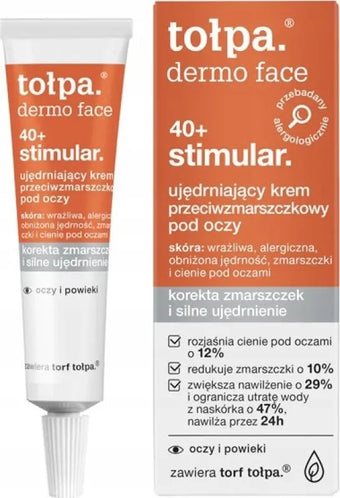 compare product TOŁPA Dermo Face Stimular 40+ stangrinamasis paakių kremas nuo raukšlių 10 ml