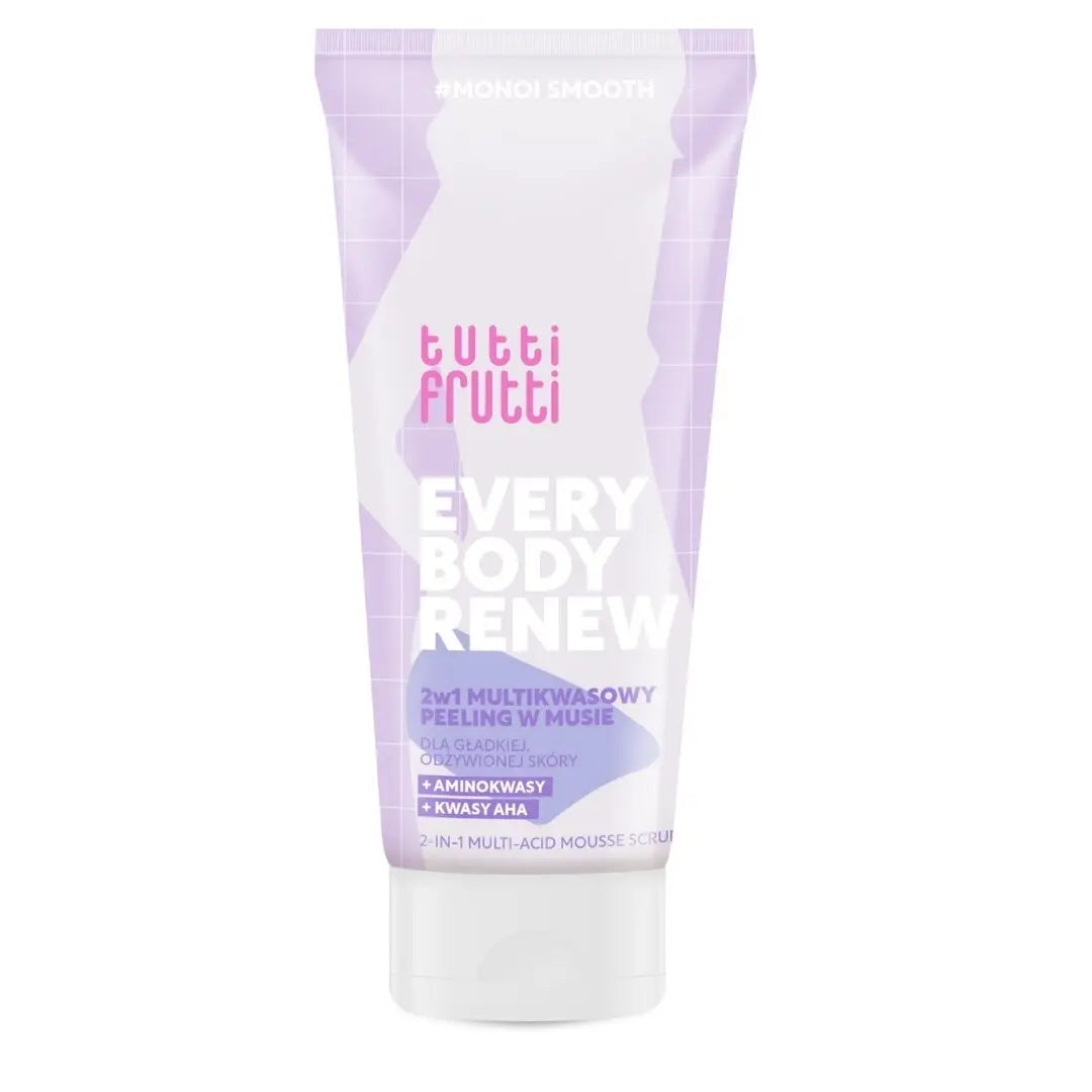 TUTTI FRUTTI Everybody Renew  2-in-1 Multi-Acid Body Peeling Mousse 200 ml TUTTI FRUTTI