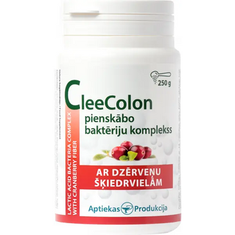 compare product Unifarma Herbals CleeColon Pienskābes baktēriju komplekss ar dzērveņu šķiedrvielām 250g
