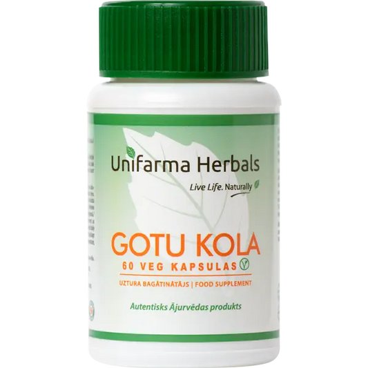 Unifarma Herbals Gotu Kola 60 caps Unifarma Herbals