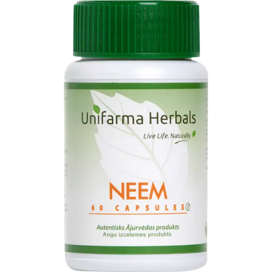 Unifarma Herbals Neem 60 veg_caps Unifarma Herbals