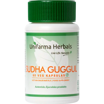 compare product Unifarma Herbals Sudha Guggul 60 kaps.