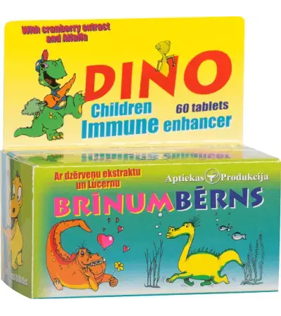 Unifarma Herbals "Brīnumbērns" Children’s Vitamin Complex 60 tab. Unifarma Herbals