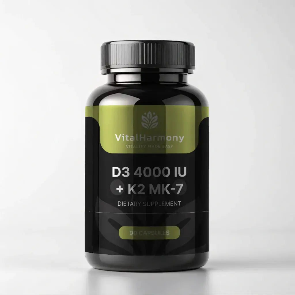 VitalHarmony D3 4000 + K2 - 90 capsules VitalHarmony